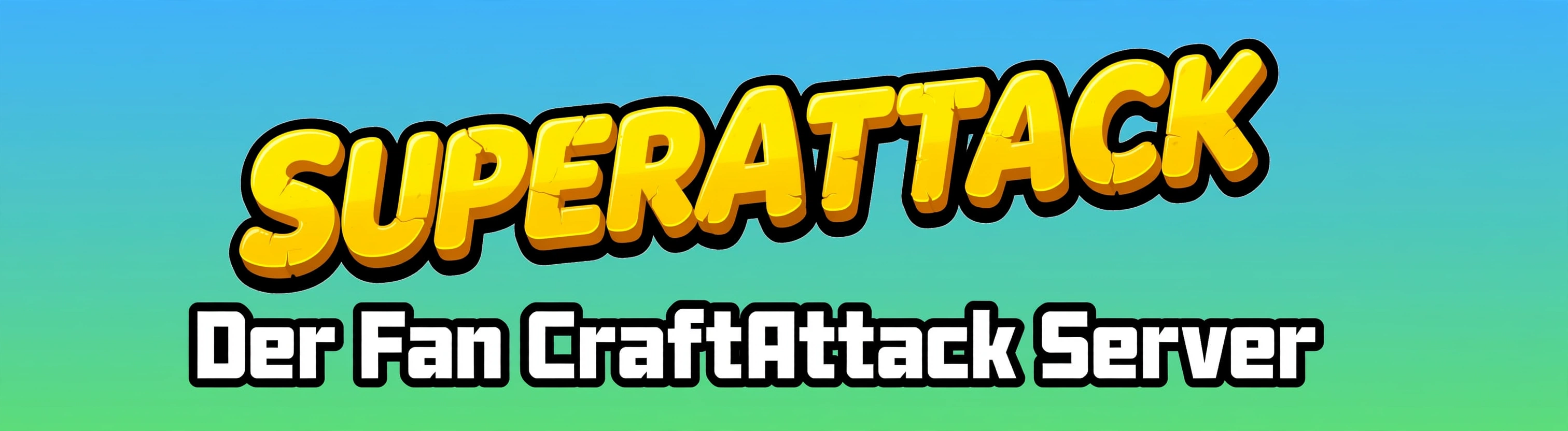 SUPERATTACK Minecraft sunucu banner